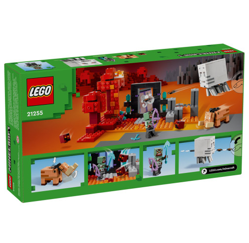 Minecraft Nether Portal Manual De Lego Minecraft LEGO Minecraft