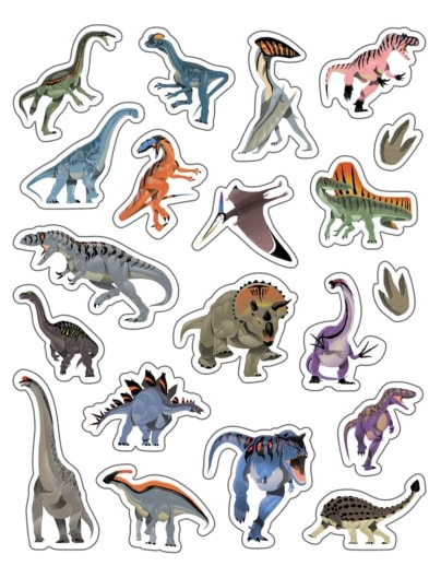 Dinosaurs Stickers
