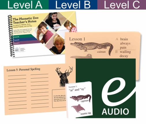 IEW Phonetic Zoo Spelling Premier Package