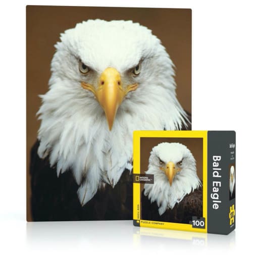 Bald Eagle Mini Puzzle (100 piece)