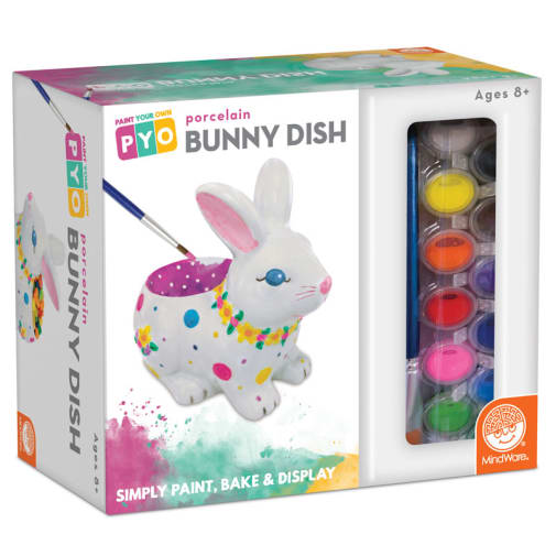 Paint Your Own Porcelain Bunny Dish