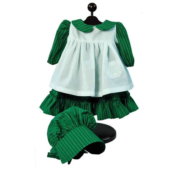 green prairie dress Sage Green Cottagecore Prairie Dress with Embroidered Collar