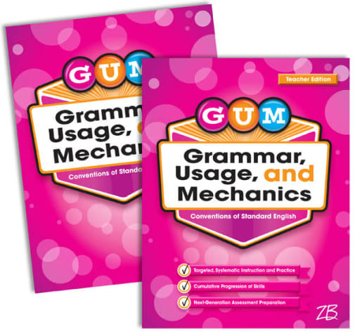 Zaner-Bloser GUM: Grade 3 Home School Bundle - Student Edition/Teacher Edition