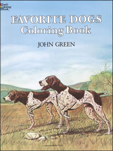 Favorite Dogs Coloring Book