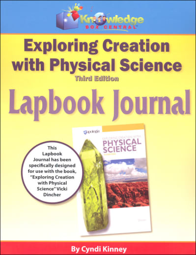 Apologia Exploring Creation with Physical Science 3rd Edition Lapbook Journal Printed