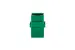 Cat6 RJ45 Inline Coupler Type Keystone Jack, Green