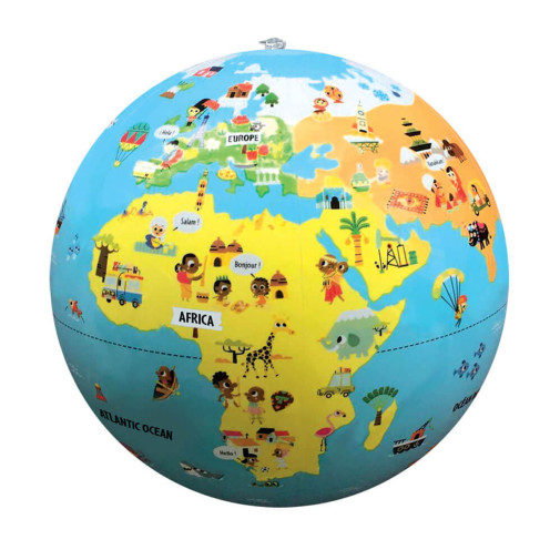 Tiny Travelers Inflatable Globe 12"