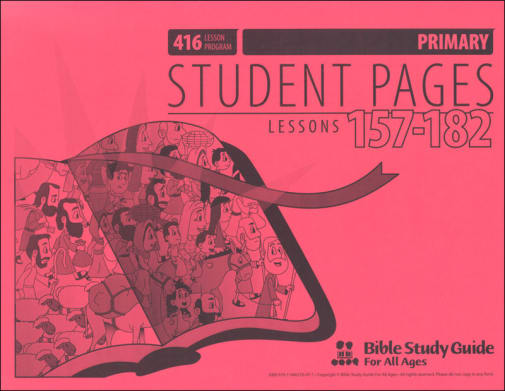 Primary Student Pages for Lessons 157-182