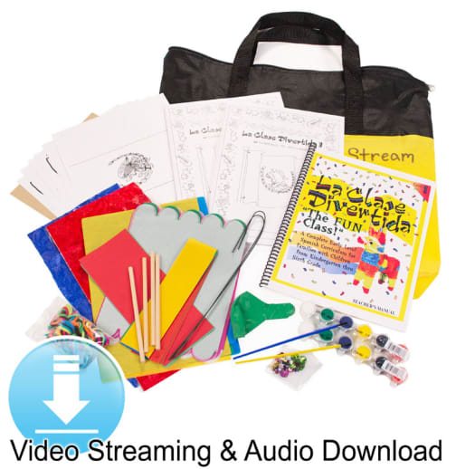 La Clase Divertida Level I Curriculum Kit (with online video)