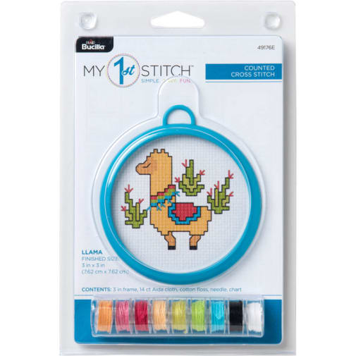 My 1st Stitch Mini Kit - Llama (3")