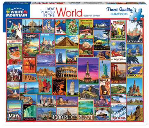 Best Places in the World Jigsaw Puzzle (1000 piece)