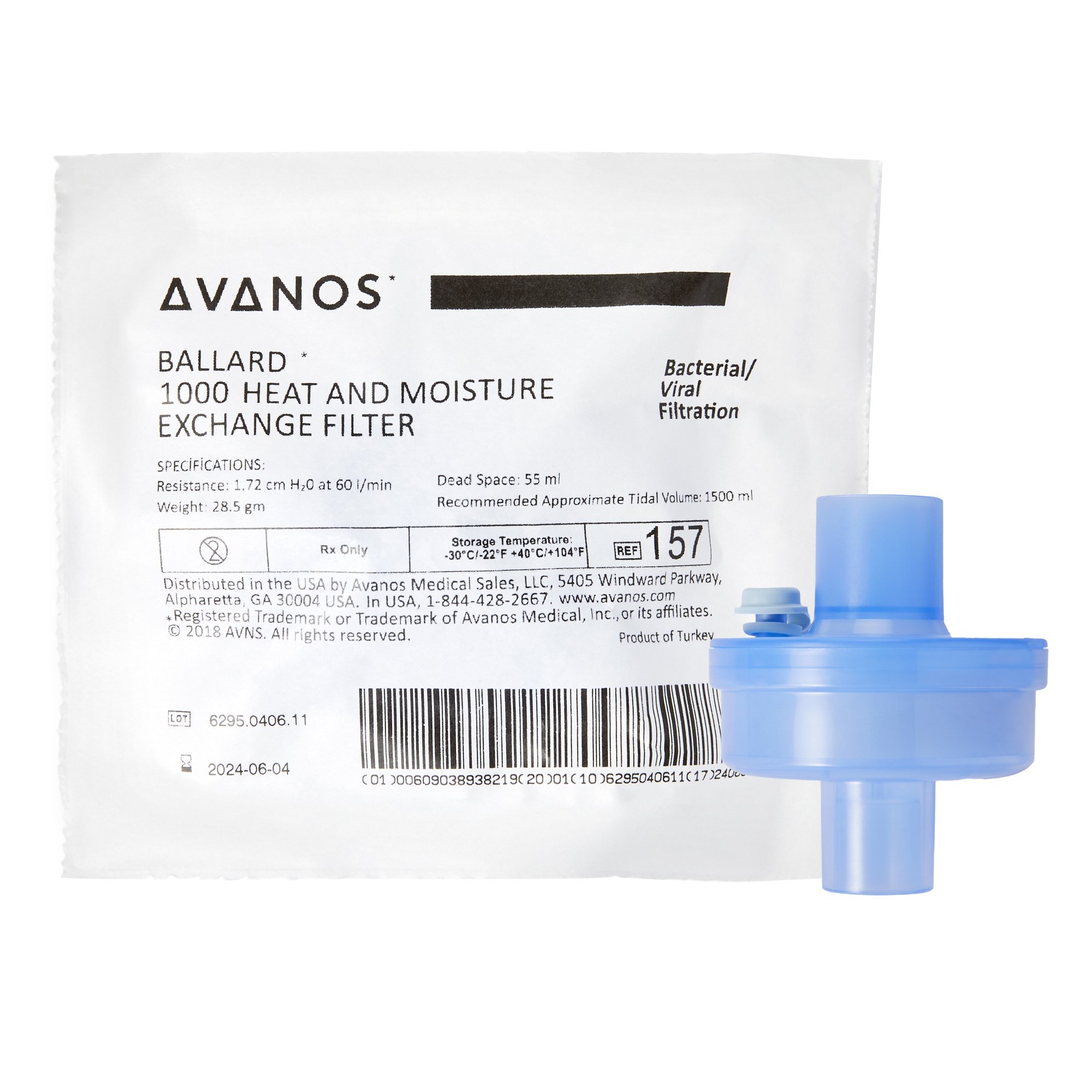 Trach Care HME with Gas Sampling Port MK 313042