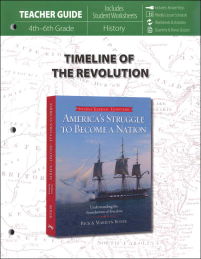 Timeline of the Revolution Teacher Guide