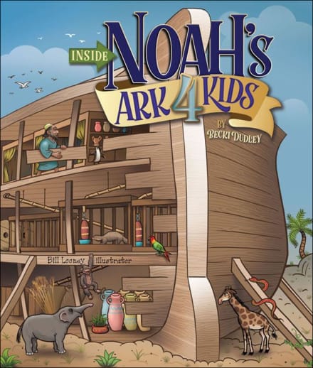 Inside Noah's Ark 4 Kids Board Book