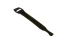 Velcro Qwik Tie Roll, 3/4in x 5in, Qty 180, Black