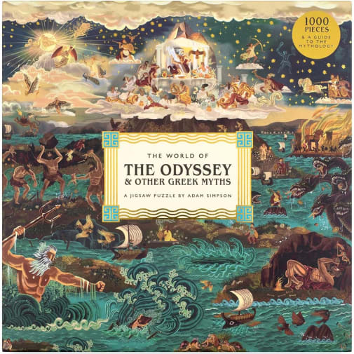 World of the Odyssey & Other Greek Myths Jigsaw Puzzle (1000 pieces)