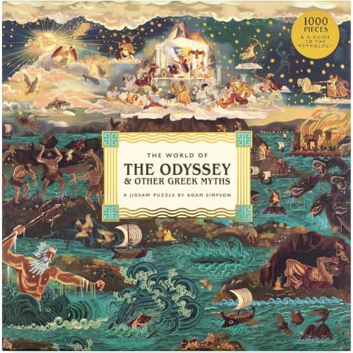 World of the Odyssey & Other Greek Myths Jigsaw Puzzle (1000 pieces)