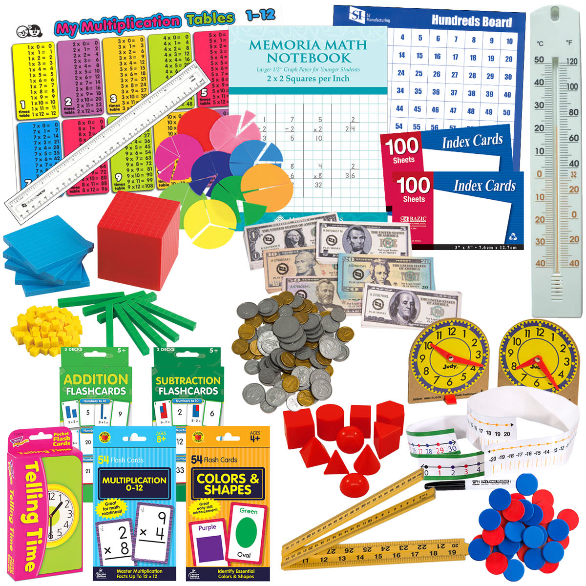 Horizons Grade 2 Manipulative Kit