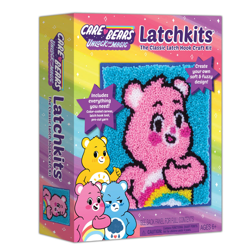 Rainbow Latch Hook Craft Kit