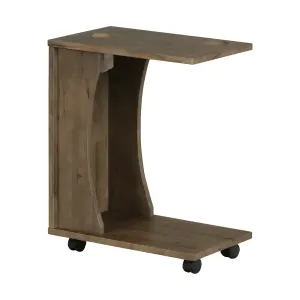 Mobile Side Table for Laptop