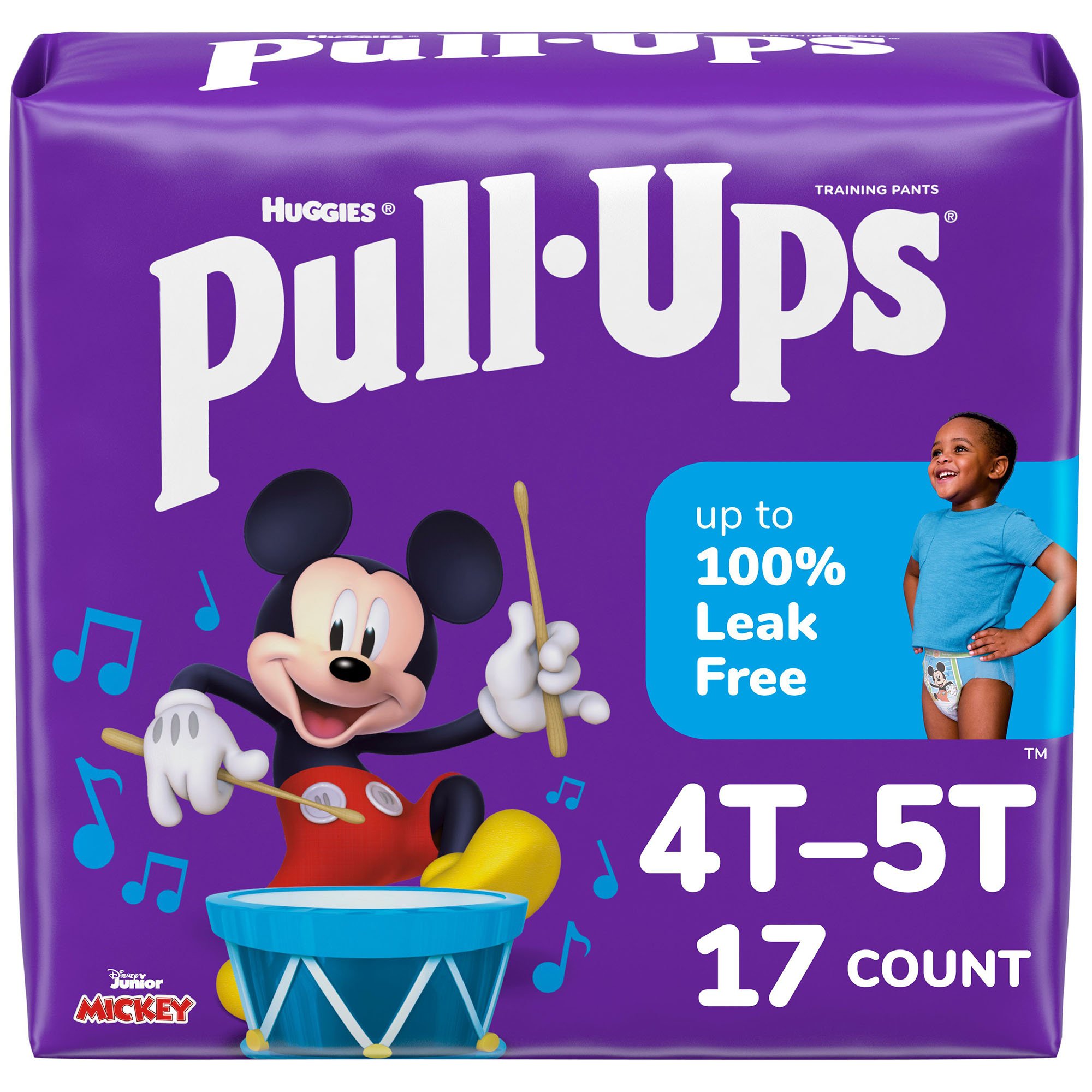 Huggies Pull-Ups Learning Designs for Boys Training Pants, 4T to 5T MK 1160322