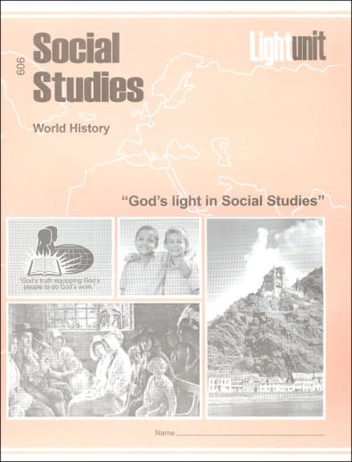 Social Studies 606 LightUnit old ed 7th grade
