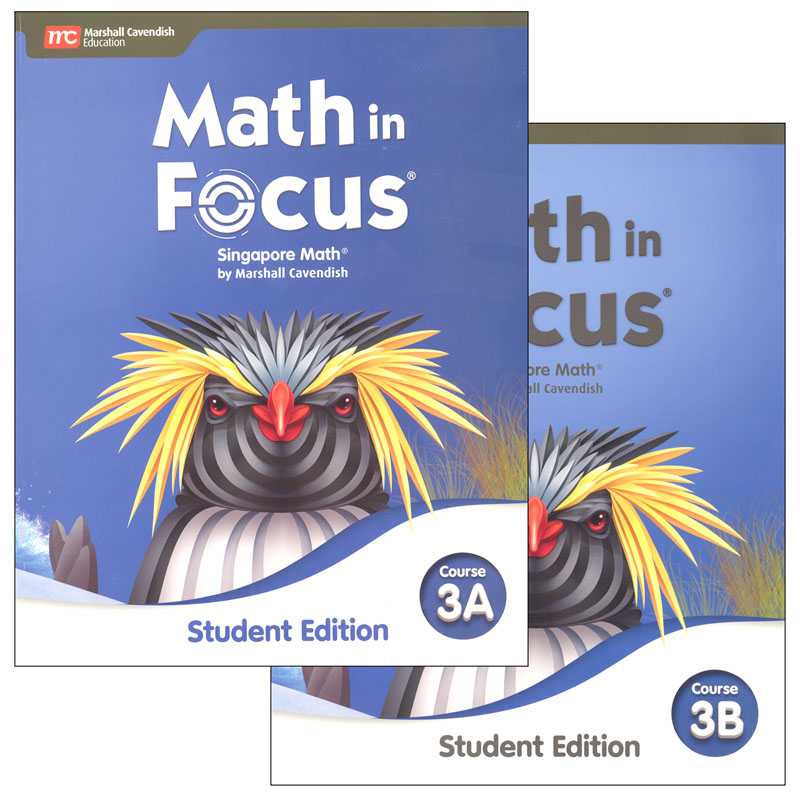 Math in Focus 2020 Student Edition Collection Course 3A/3B