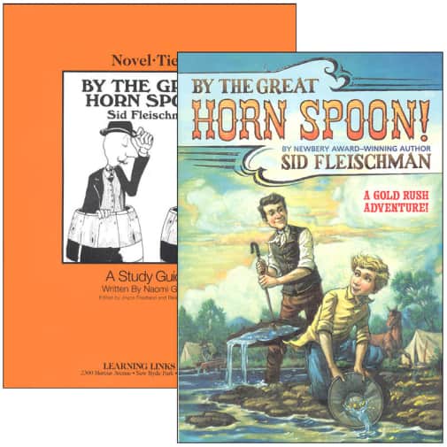 By the Great Horn Spoon Novel-Ties Study Guide & Book Set