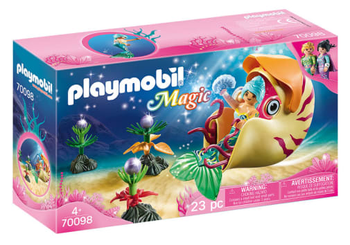 Playmobil Mermaid with Sea Snail Gondola