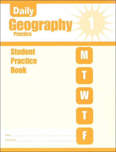 Daily Geography Practice Grade 1 - Individual Student Workbook