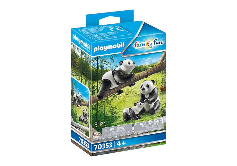 Playmobil Pandas with Cub (Family Fun)