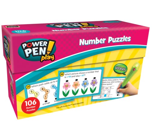 Power Pen Play: Number Puzzles (Grade 1-2)