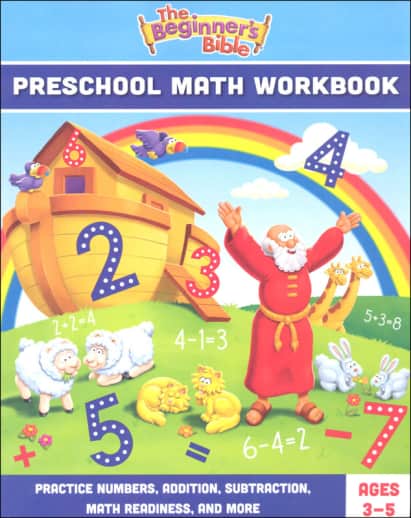 Beginner's Bible Preschool Math Workbook
