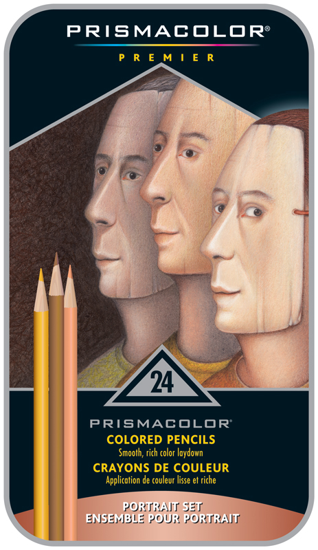 24 Premier Portrait Color Pencil Set From Prismacolor - Columbia Omni Studio