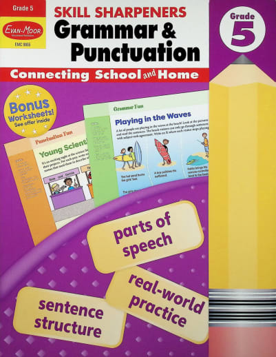 Skill Sharpeners: Grammar & Punctuation - Grade 5