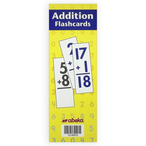 Abeka Addition Flashcards