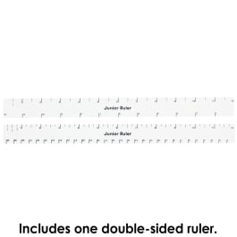 Life Size English Ruler Vinyl English/Metric Ruler