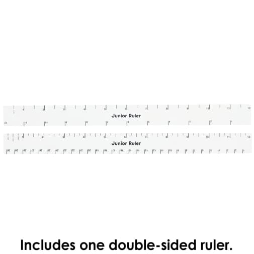 Vinyl English/Metric Ruler