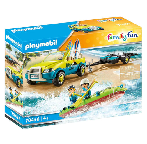 Playmobil Beach Car with Canoe (Beach Hotel)