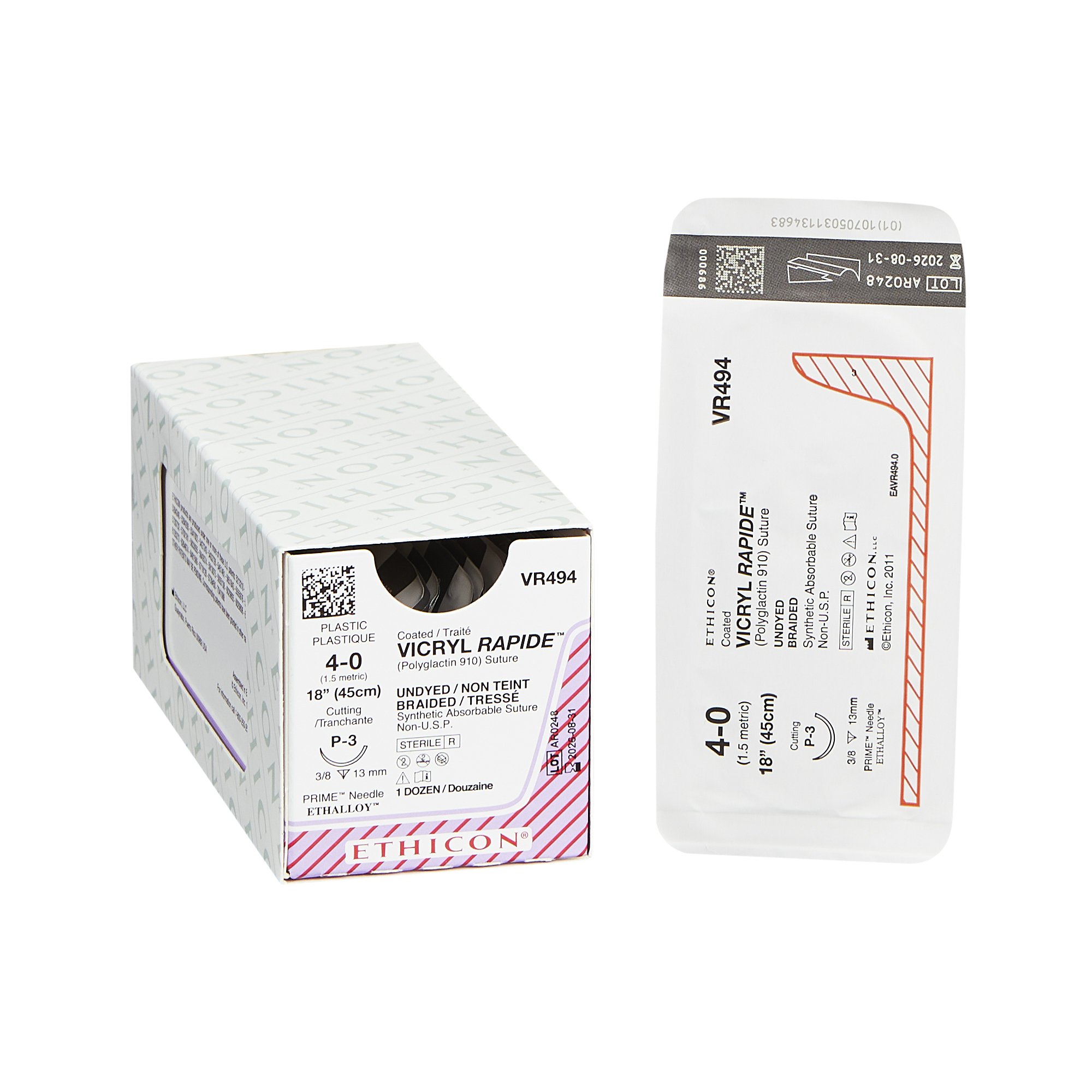 Coated Vicryl Rapide Suture with Needle MK 278269