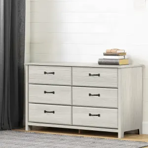 6-Drawer Double Dresser