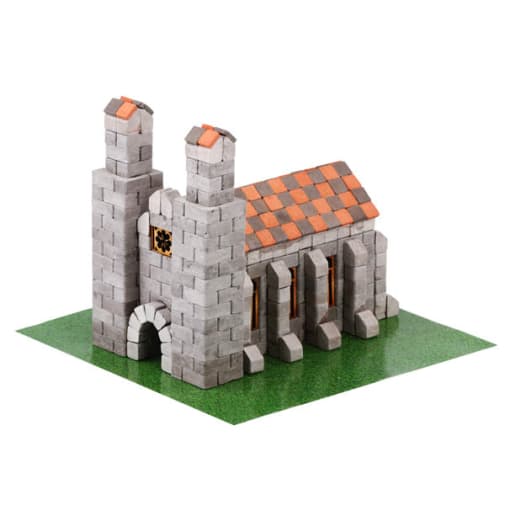 German Church 500 Piece Mini Bricks Construction Set