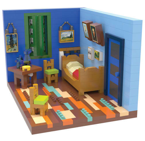 Mini Building Blocks: Van Gogh Bedroom in Arles (1052 pieces)