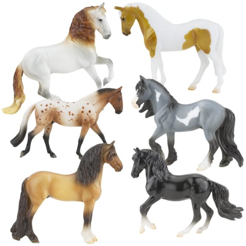 Breyer Stablemates Horse Collection - Series 1 Singles Assorted (1 of 6 possible horse breeds)