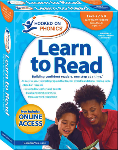 Hooked on Phonics Learn to Read Levels 7 & 8 (Second Grade)