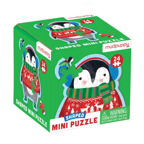 Winter Penguin 24-piece Mini Puzzle