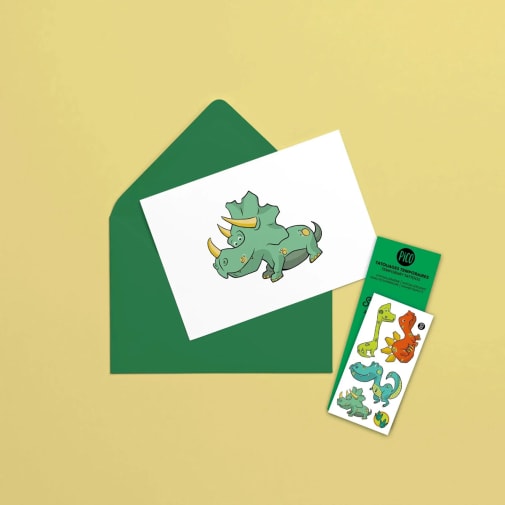 Dinosaur Greeting Card