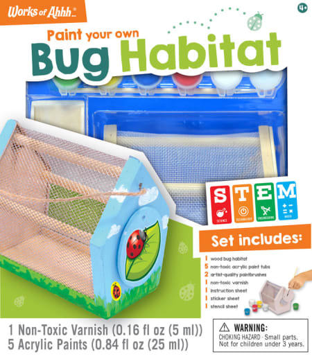 Paint Your Own Bug Habitat