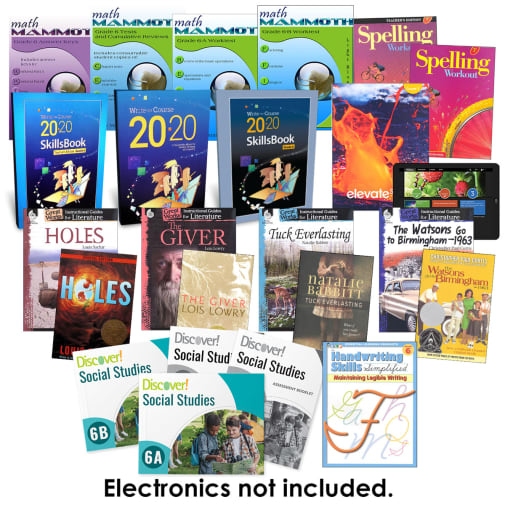 Rainbow Starter Package Secular Grade 6