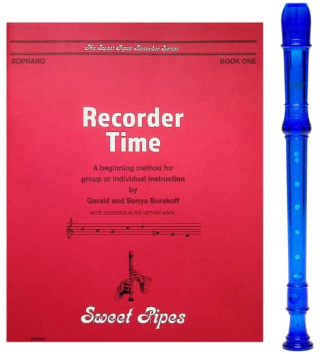 Canto Recorder & Recorder Time Book - Blue